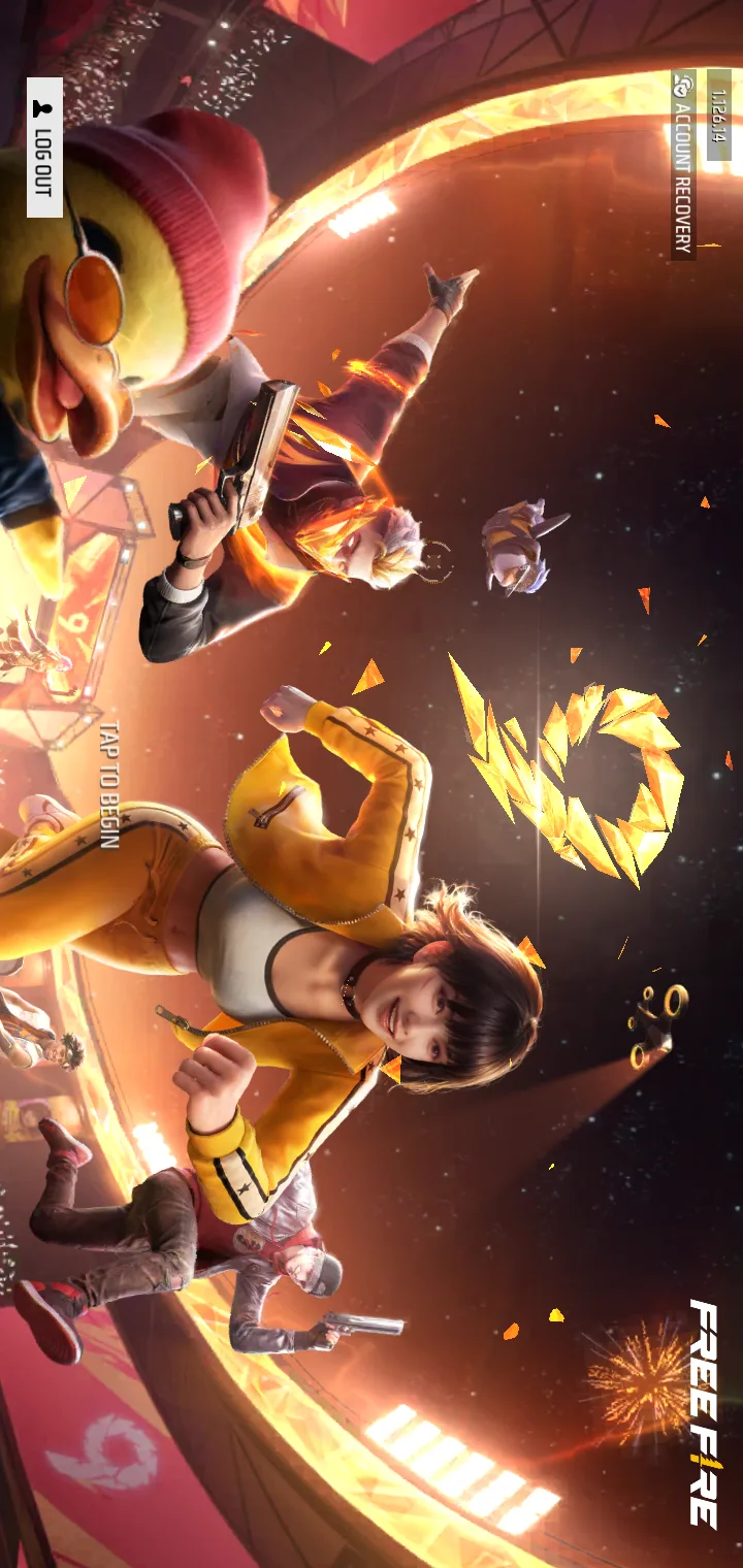 FF Beta Max APK interface screenshot