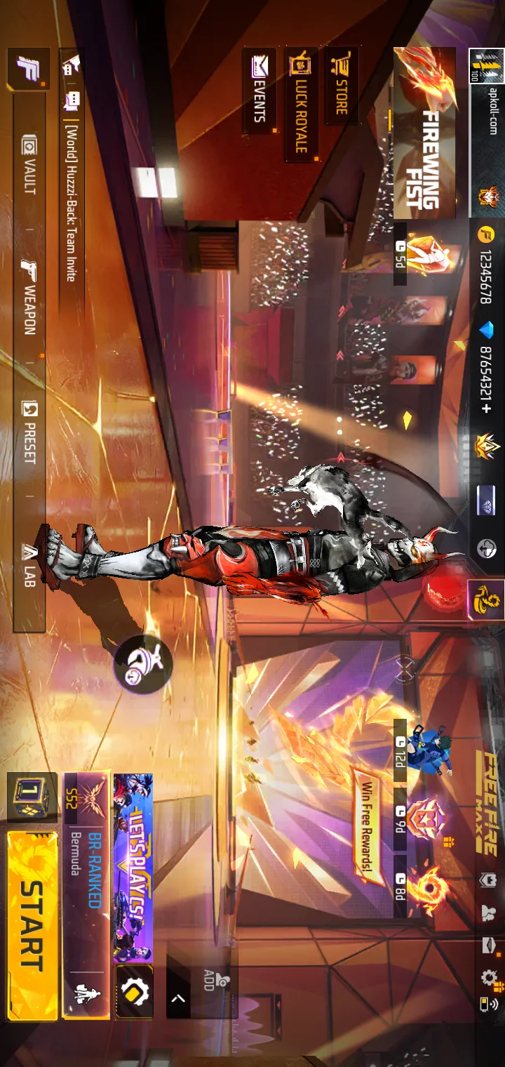 FF Beta Max mobile gameplay screenshot